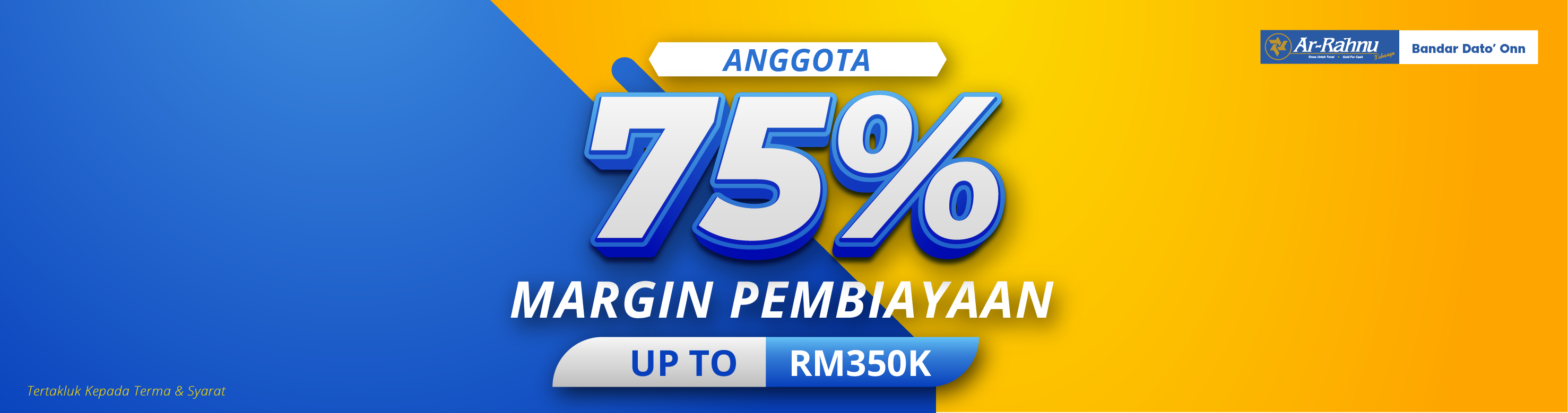 ARX Ads - 75% Margin Pembiayaan