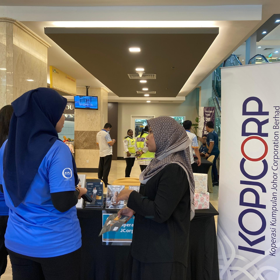 PEMBUKAAN BOOTH DI KPJ KLANG SPECIALIST HOSPITAL