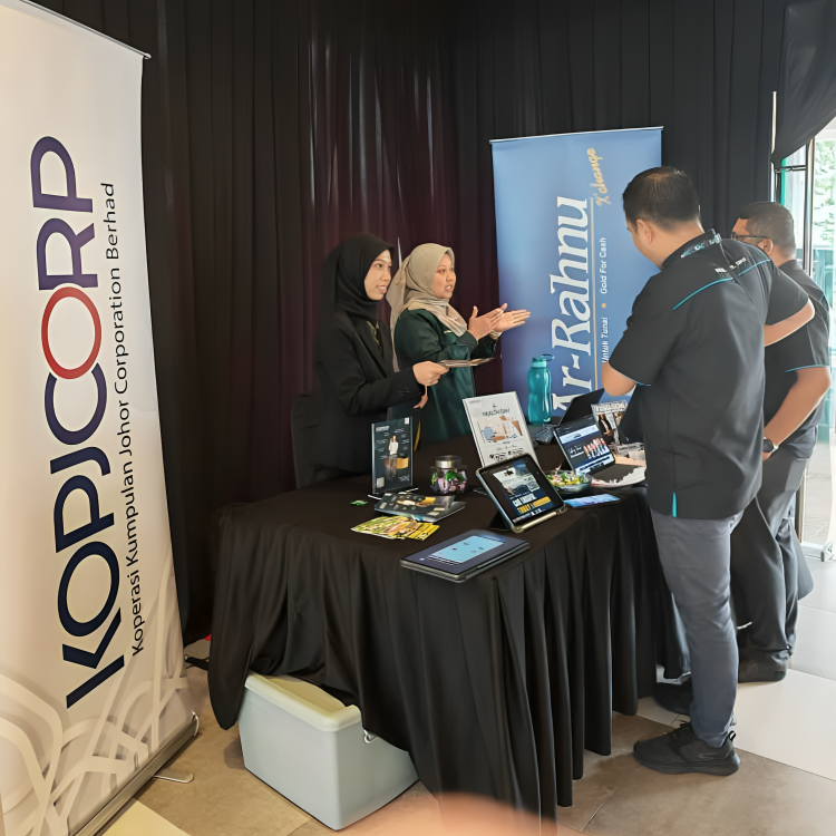 PEMBUKAAN BOOTH KOPJCORP SEMPENA JLG TOWNHALL 2025