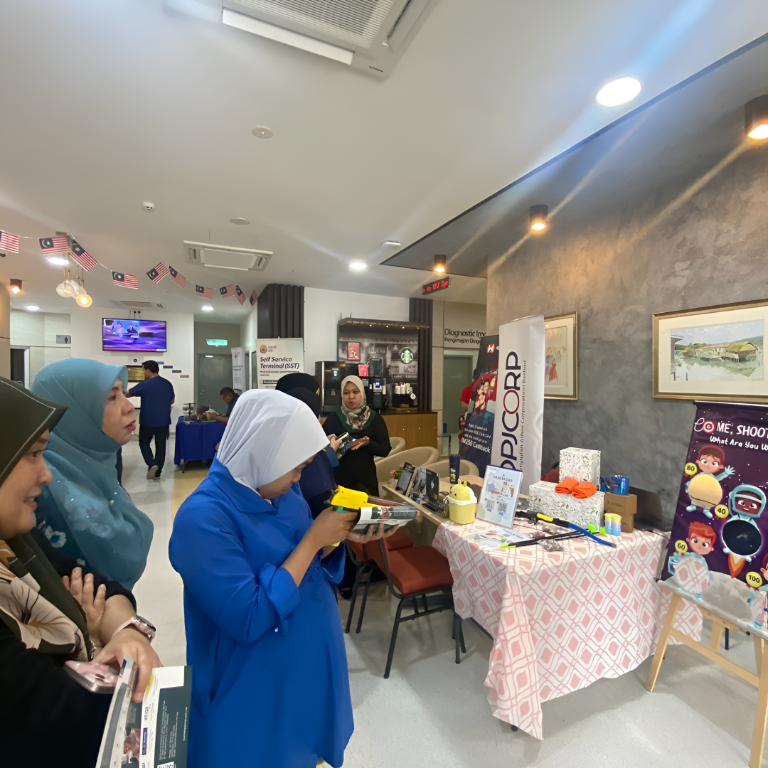 PEMBUKAAN BOOTH DI KPJ SPECIALIST & HEALTHCARE CENTRE KINRARA